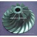aluminum and stainless steel casting turbocharger impeller and turbo impeller